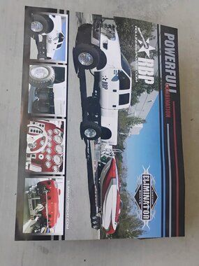 RBP Eliminator Boats & Ford Super Duty 24" x 18" Offshore Racing Poster